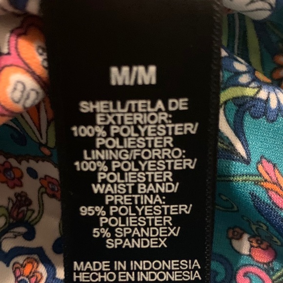 Boho SKIRT by  BISOU BISOU wrap around belt sz M Like New - Picture 13 of 14